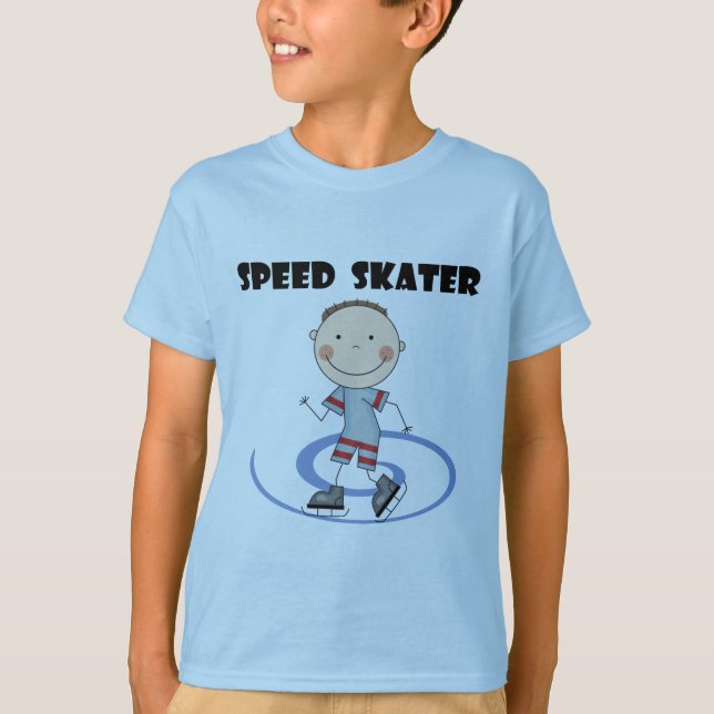 Speed Skater - Boy Tshirts and Gifts (Front)
