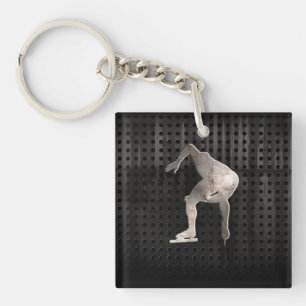 Speed Skater; Cool Key Ring