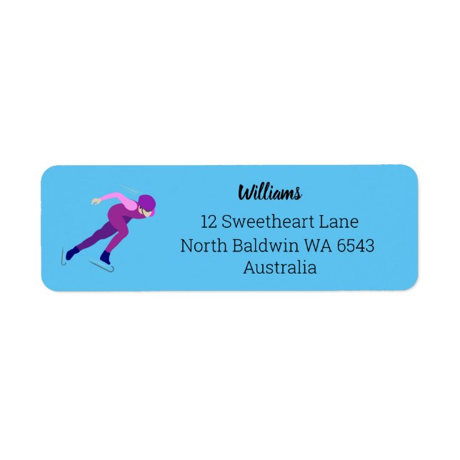 Speed Skating (Front)