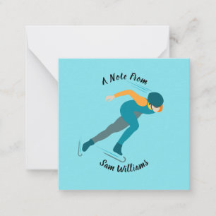 Speed Skating Card