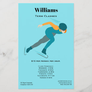 Speed Skating Flyer