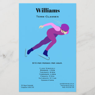 Speed Skating Flyer