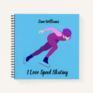 Speed Skating Notebook