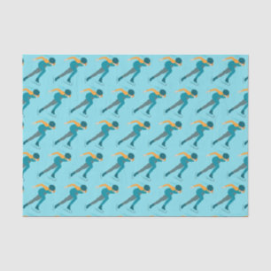 Speed Skating Tissue Paper
