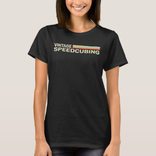 Speedcube Speedsolving Speedcuber Speed Cuber vint T-Shirt