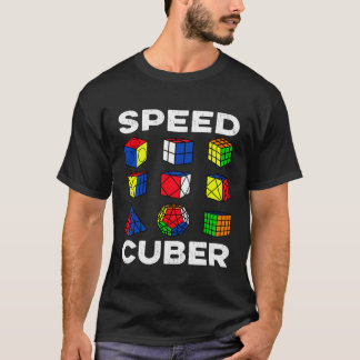 Speedcuber Speedcubing Speedsolving Cuber T-Shirt