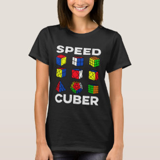 Speedcuber Speedcubing Speedsolving Cuber T-Shirt
