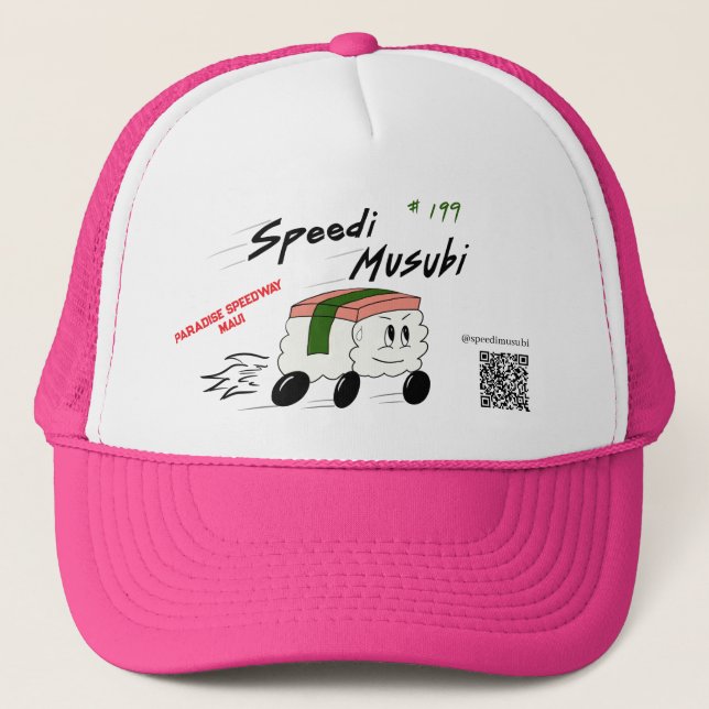 Speedi Musubi trucker hat (Front)