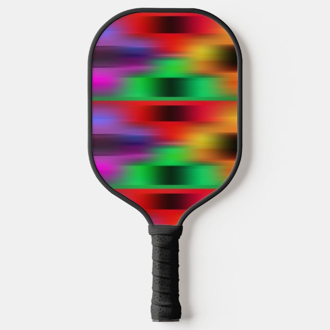 Speeding light colours  pickleball paddle (Front)