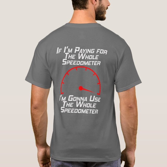 Speedometer T-Shirt (Back)