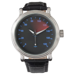 Speedometer Wrist Watch