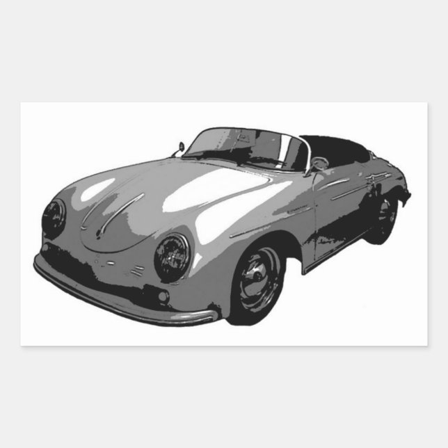 ~Speedster~SPEEDSTER STICKER, CUSTOMIZE IT! Rectangular Sticker (Front)