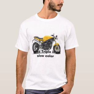 speedTriple_colourYellow, Speed Triple in the s... T-Shirt