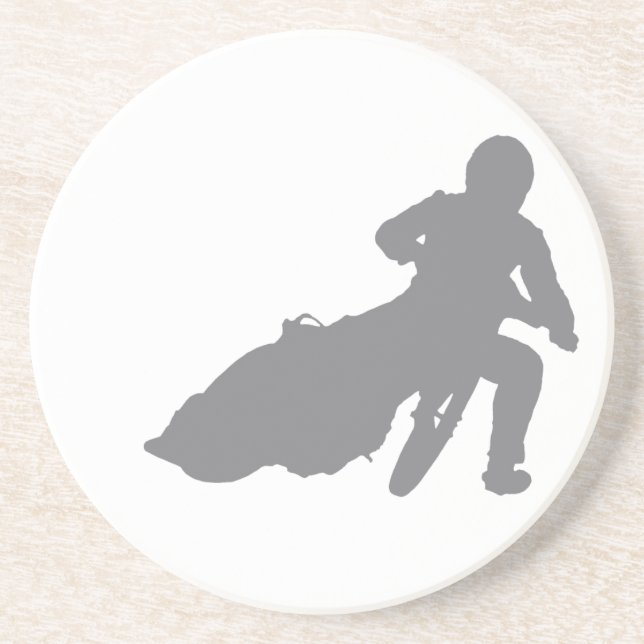 SPEEDWAY STAR (grey) Coaster (Front)