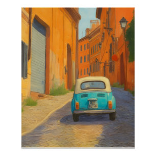 Speedy Exit - Original Rome Travel Memory Poster