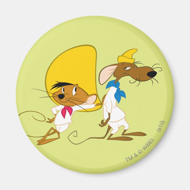 SPEEDY GONZALES™ and Friend Magnet (Front)