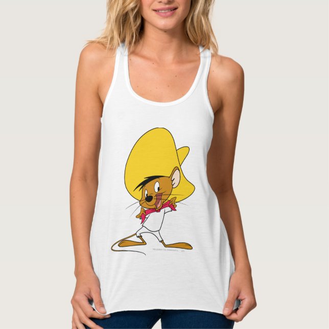 SPEEDY GONZALES™ Bow-Tie Singlet (Front)