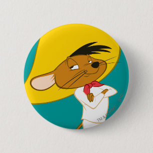 SPEEDY GONZALES™ Confident Colour 6 Cm Round Badge