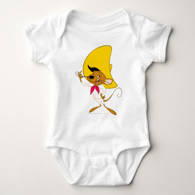 SPEEDY GONZALES™ Moustache Baby Bodysuit (Front)