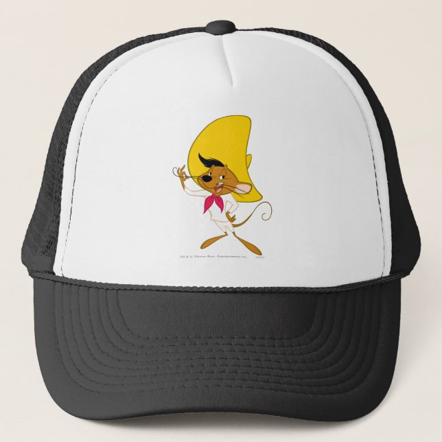 SPEEDY GONZALES™ Moustache Trucker Hat (Front)