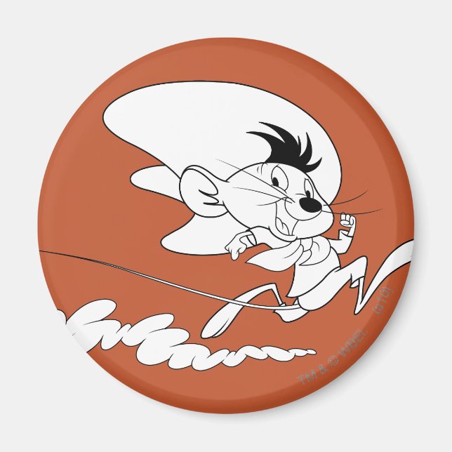 SPEEDY GONZALES™ Run Art Magnet (Front)