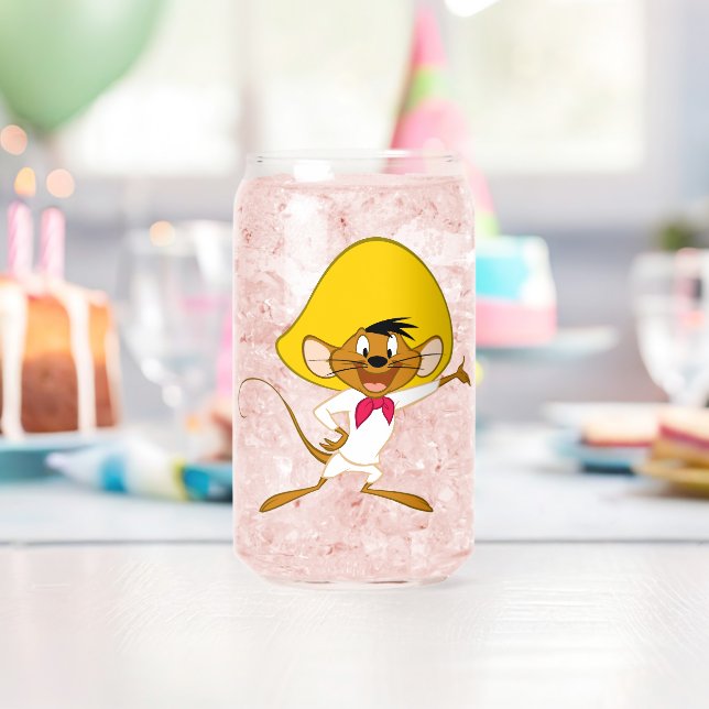SPEEDY GONZALES™ Standing Can Glass (Insitu (Birthday))