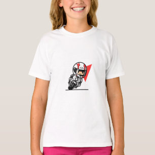 Speedy Motorcycle Racer Kids T-Shirt