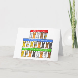 Speedy recovery from appendectomy. card