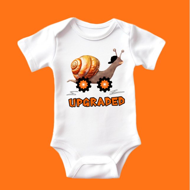 Speedy snail baby bodysuit (Creator Uploaded)