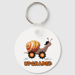 Speedy snail key ring