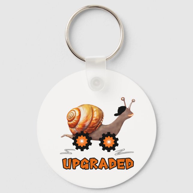 Speedy snail key ring (Front)