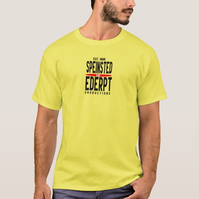 Speinsted and Ederpt Productions T-Shirt (Front)