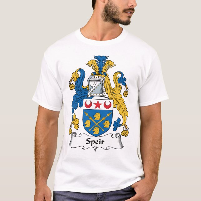 Speir Family Crest T-Shirt (Front)