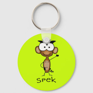 Spek the Monkey Keychain