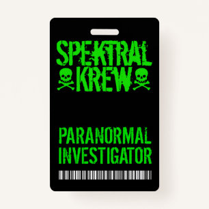 Spektral Krew Lanyard ID Badge