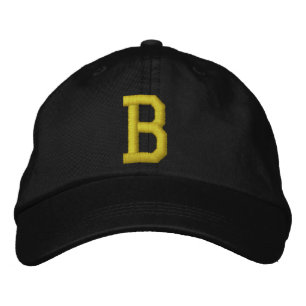 Spell it Out Initial Letter B Ball Cap