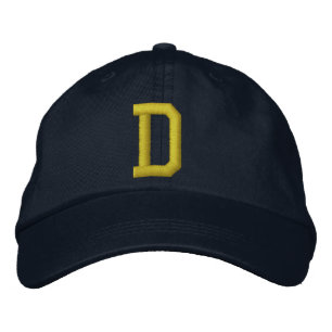 Spell it Out Initial Letter D Ball Cap