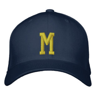 Spell it Out Initial Letter M Ball Cap