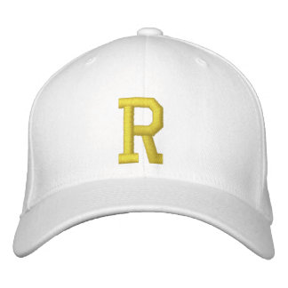 Spell it Out Initial Letter R Ball Cap