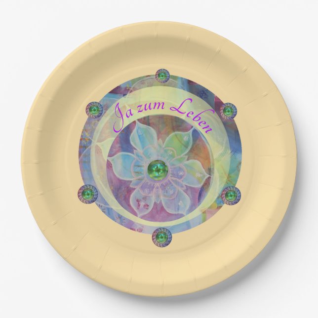 spell - paper plate (Front)