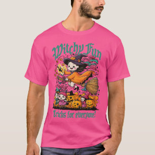 Spellbinding Halloween Witchy Fun TShirt TrickorTr