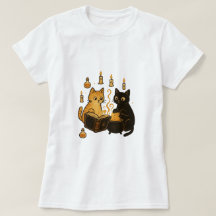 Spellbook & Cauldron Cats T-Shirt