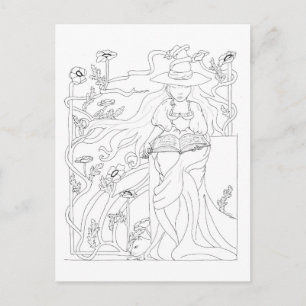 Spellbook Postcard