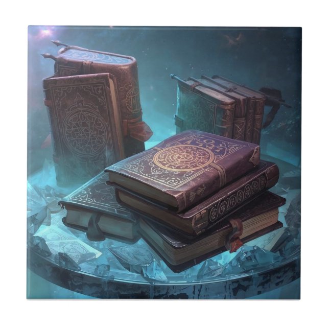 Spellbooks of the Cosmic Vault Tile (Front)
