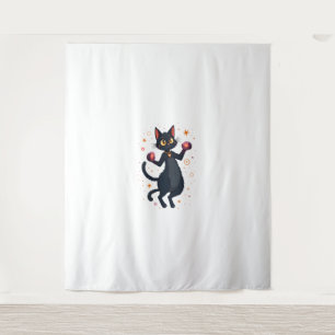 Spellbound Cat Tapestry