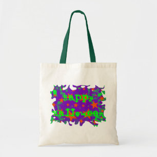 Spellbound grunge 'Happy Halloween' tote bag