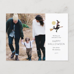 Spellbound Halloween Photo Card