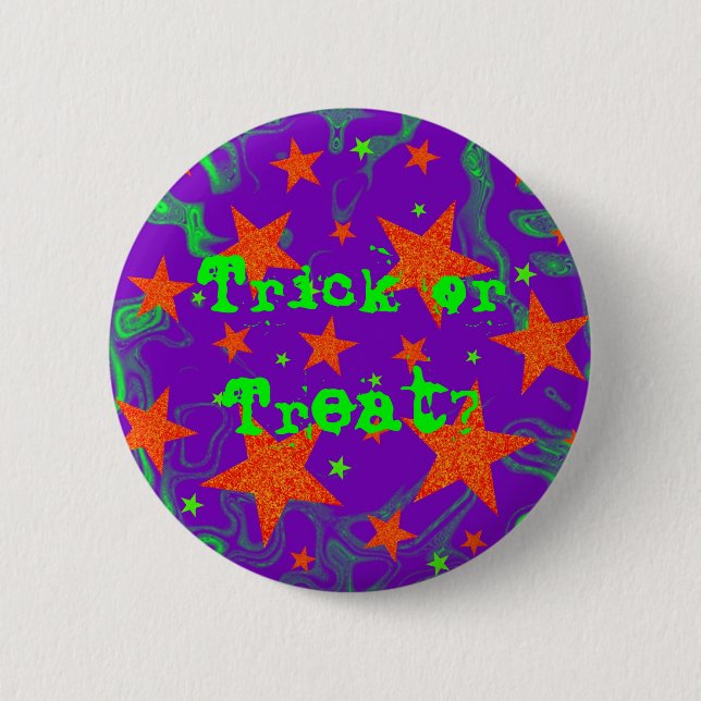 Spellbound 'Trick or Treat?' button badge (Front)