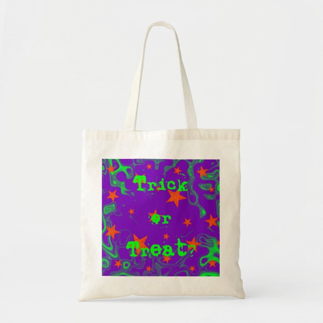 Spellbound 'Trick or Treat?' tote bag (Front)