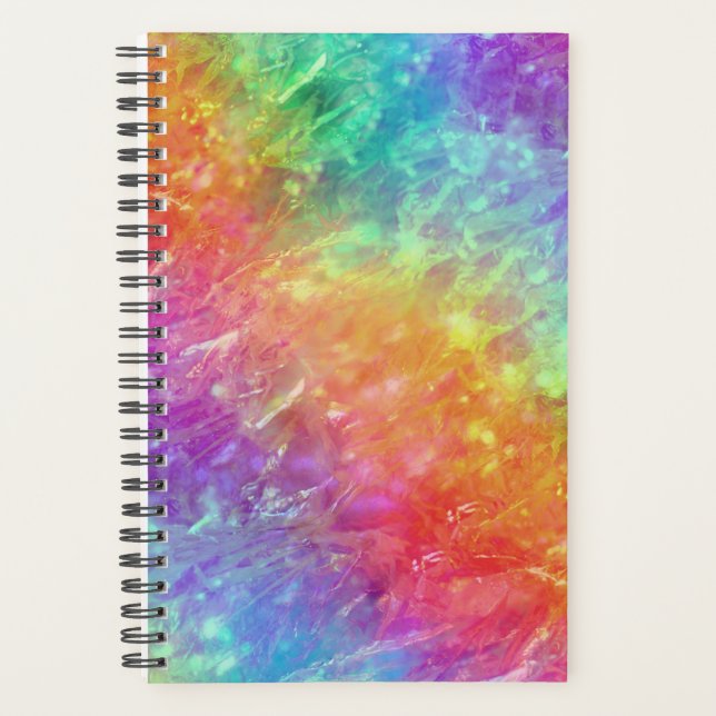 spellcaster - vivid crystal rainbow : planner (Front)